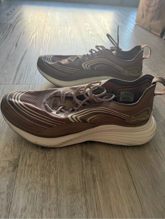 APL Shoes - APL Women’s Brown and White TechLoom-Style Athletic Sneakers